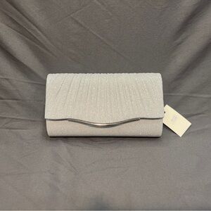Elegant Silver Clutch